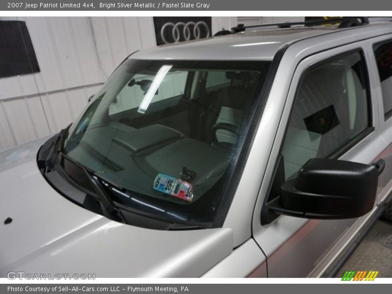 Bright Silver Metallic / Pastel Slate Gray 2007 Jeep Patriot Limited 4x4