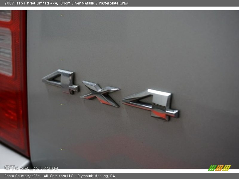 Bright Silver Metallic / Pastel Slate Gray 2007 Jeep Patriot Limited 4x4