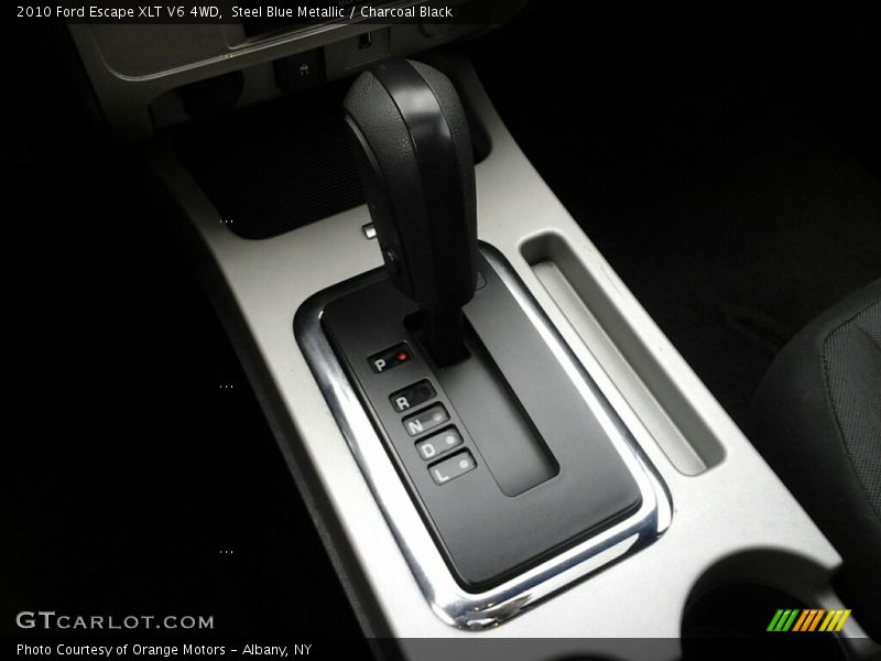 Steel Blue Metallic / Charcoal Black 2010 Ford Escape XLT V6 4WD