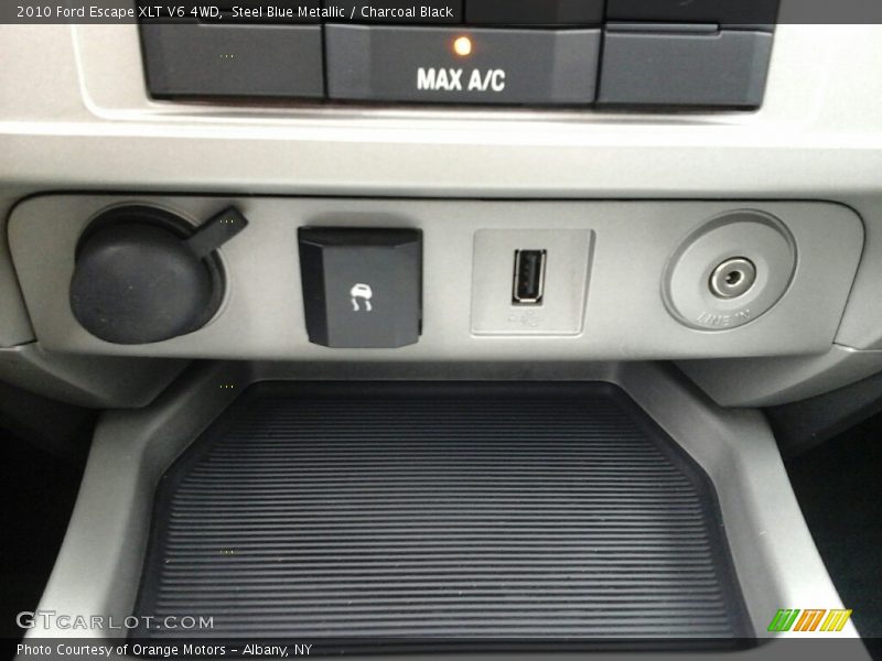 Steel Blue Metallic / Charcoal Black 2010 Ford Escape XLT V6 4WD