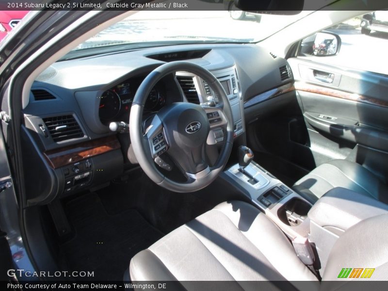Carbide Gray Metallic / Black 2014 Subaru Legacy 2.5i Limited