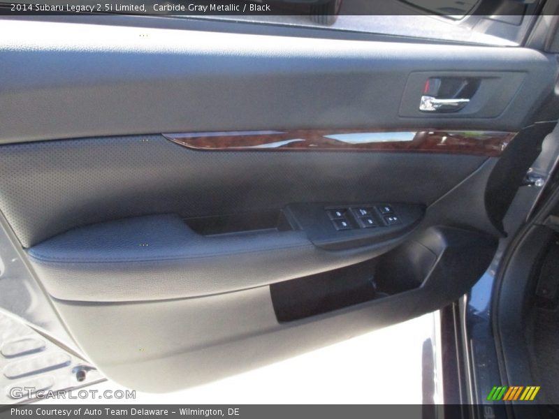 Carbide Gray Metallic / Black 2014 Subaru Legacy 2.5i Limited