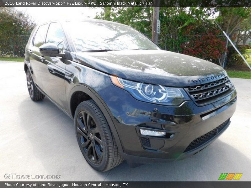 Santorini Black Metallic / Tan 2016 Land Rover Discovery Sport HSE Luxury 4WD