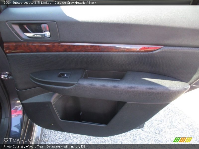 Carbide Gray Metallic / Black 2014 Subaru Legacy 2.5i Limited