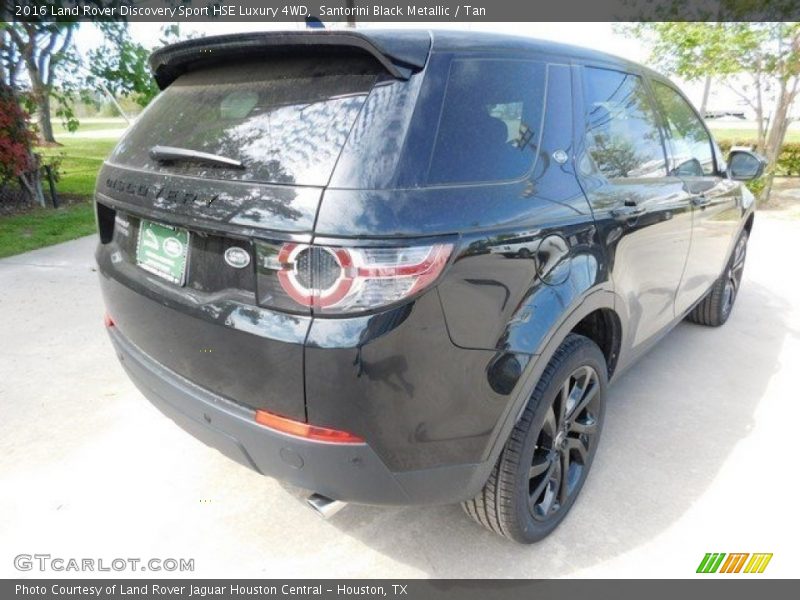 Santorini Black Metallic / Tan 2016 Land Rover Discovery Sport HSE Luxury 4WD