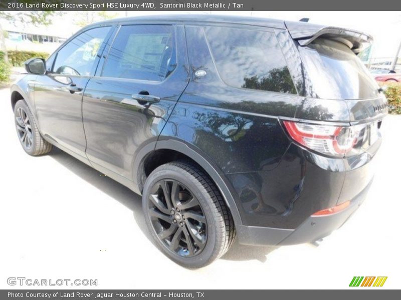 Santorini Black Metallic / Tan 2016 Land Rover Discovery Sport HSE Luxury 4WD