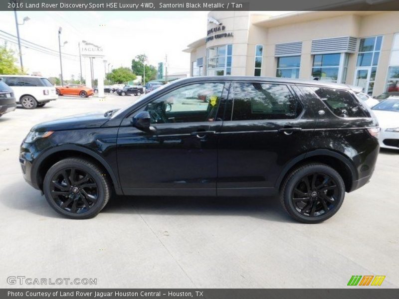 Santorini Black Metallic / Tan 2016 Land Rover Discovery Sport HSE Luxury 4WD