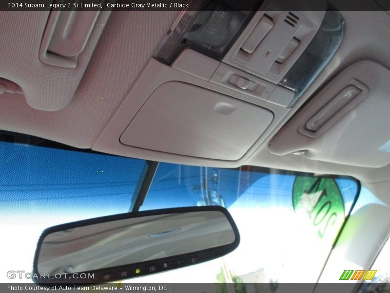 Carbide Gray Metallic / Black 2014 Subaru Legacy 2.5i Limited