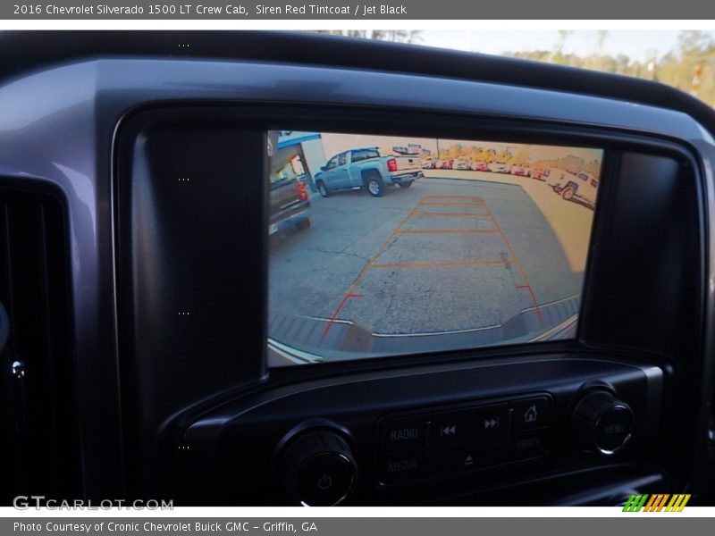Siren Red Tintcoat / Jet Black 2016 Chevrolet Silverado 1500 LT Crew Cab