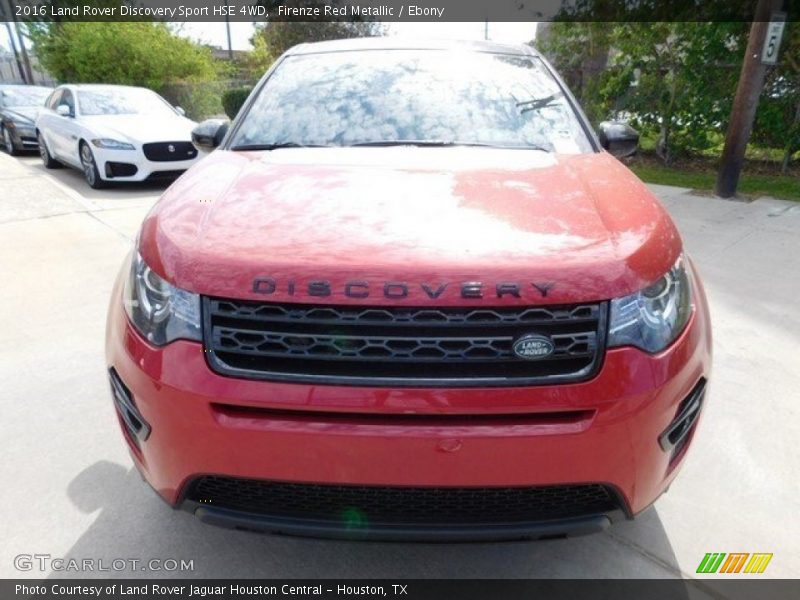 Firenze Red Metallic / Ebony 2016 Land Rover Discovery Sport HSE 4WD