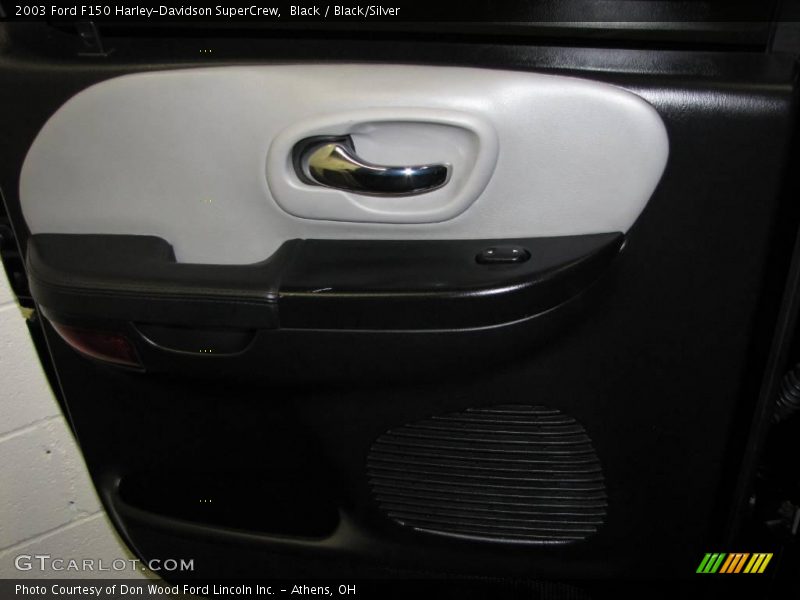 Black / Black/Silver 2003 Ford F150 Harley-Davidson SuperCrew