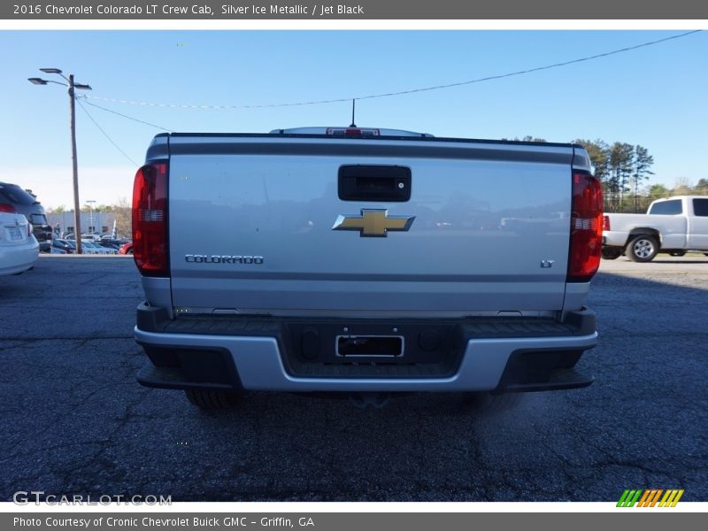 Silver Ice Metallic / Jet Black 2016 Chevrolet Colorado LT Crew Cab