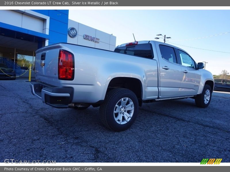 Silver Ice Metallic / Jet Black 2016 Chevrolet Colorado LT Crew Cab