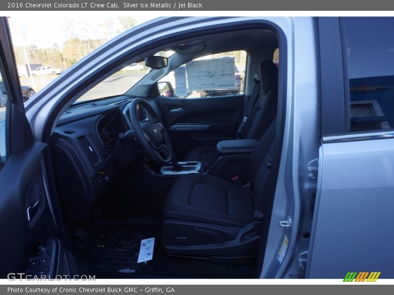 Silver Ice Metallic / Jet Black 2016 Chevrolet Colorado LT Crew Cab