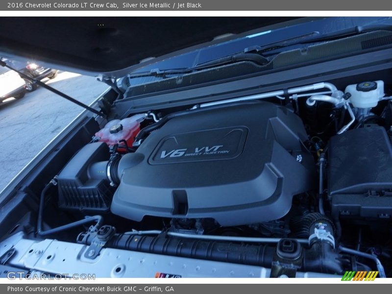 Silver Ice Metallic / Jet Black 2016 Chevrolet Colorado LT Crew Cab