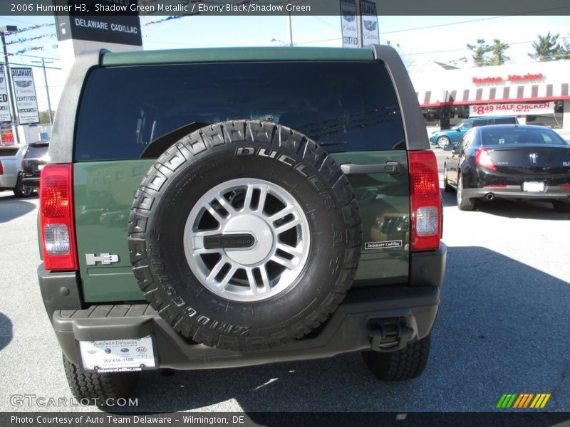 Shadow Green Metallic / Ebony Black/Shadow Green 2006 Hummer H3