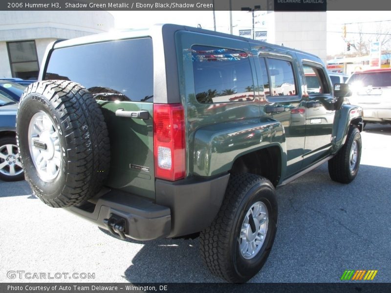 Shadow Green Metallic / Ebony Black/Shadow Green 2006 Hummer H3