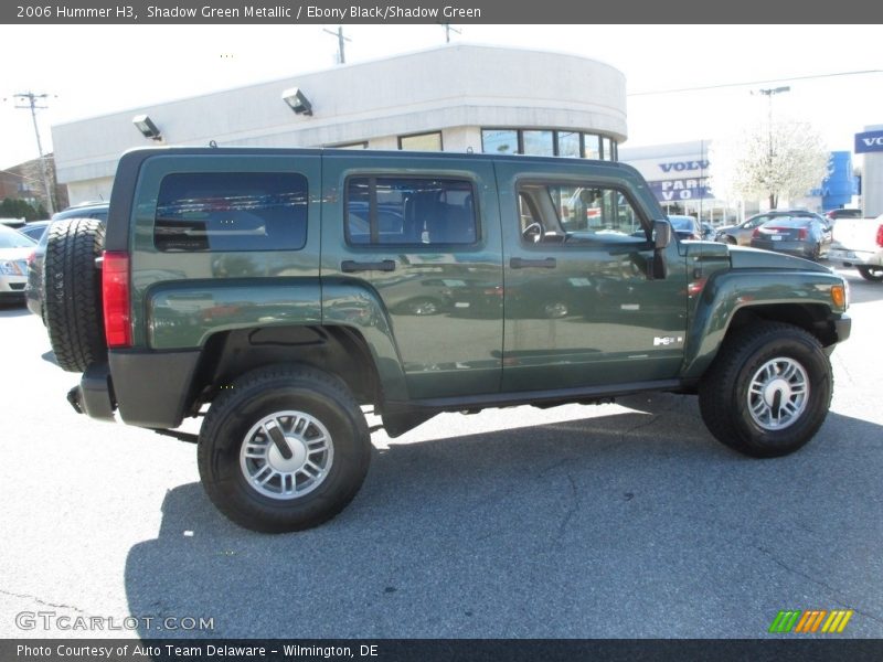 Shadow Green Metallic / Ebony Black/Shadow Green 2006 Hummer H3