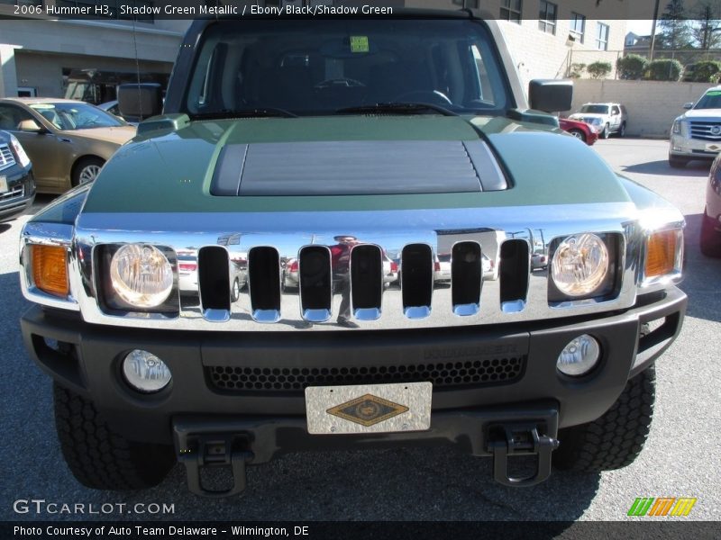 Shadow Green Metallic / Ebony Black/Shadow Green 2006 Hummer H3