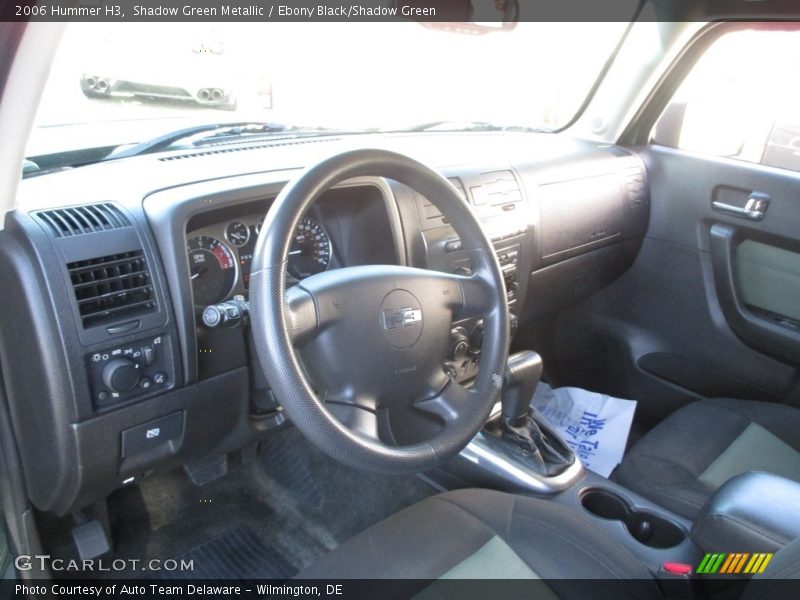 Shadow Green Metallic / Ebony Black/Shadow Green 2006 Hummer H3