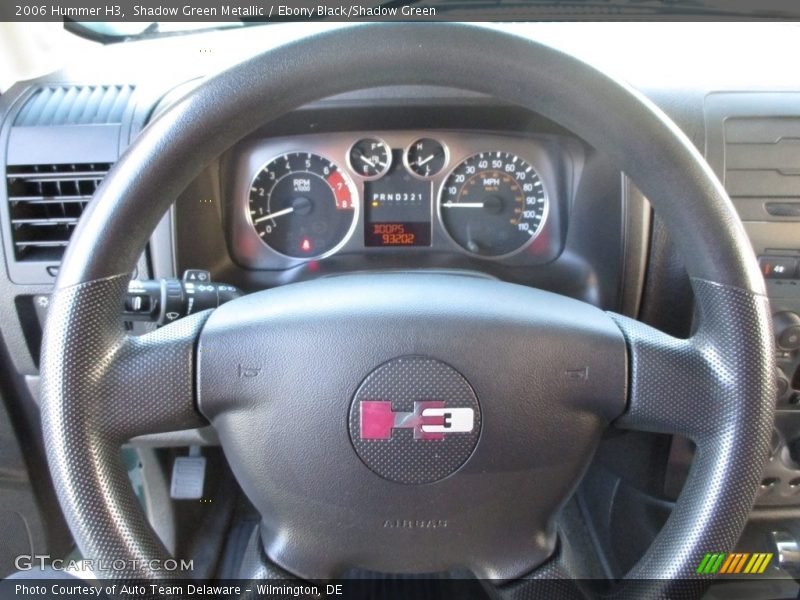 Shadow Green Metallic / Ebony Black/Shadow Green 2006 Hummer H3