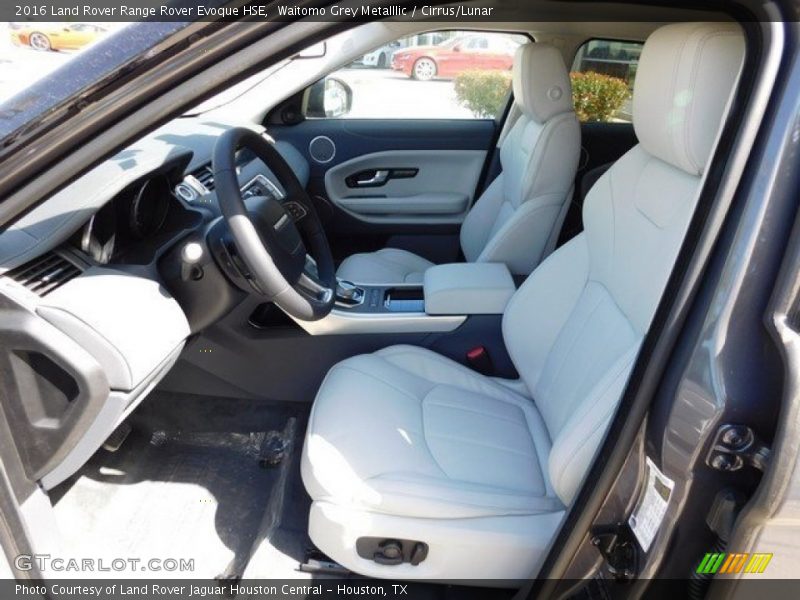 Waitomo Grey Metalllic / Cirrus/Lunar 2016 Land Rover Range Rover Evoque HSE