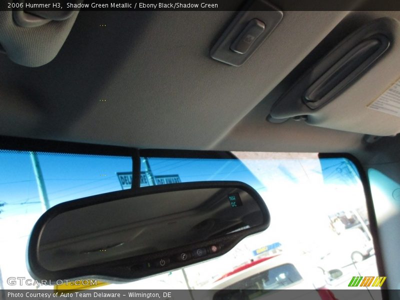 Shadow Green Metallic / Ebony Black/Shadow Green 2006 Hummer H3