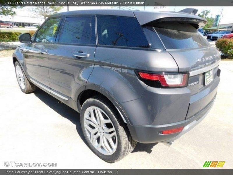Waitomo Grey Metalllic / Cirrus/Lunar 2016 Land Rover Range Rover Evoque HSE
