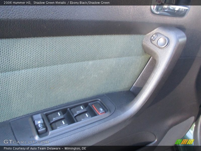Shadow Green Metallic / Ebony Black/Shadow Green 2006 Hummer H3
