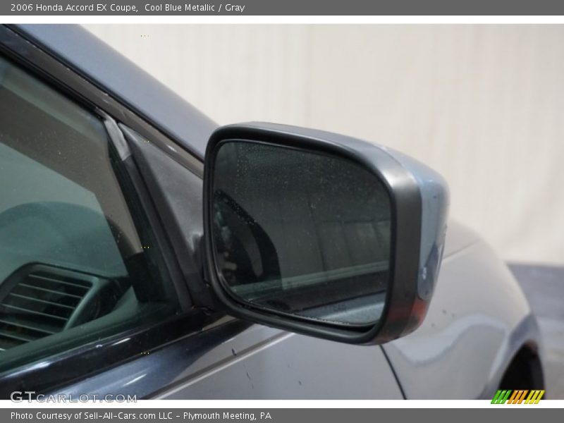 Cool Blue Metallic / Gray 2006 Honda Accord EX Coupe