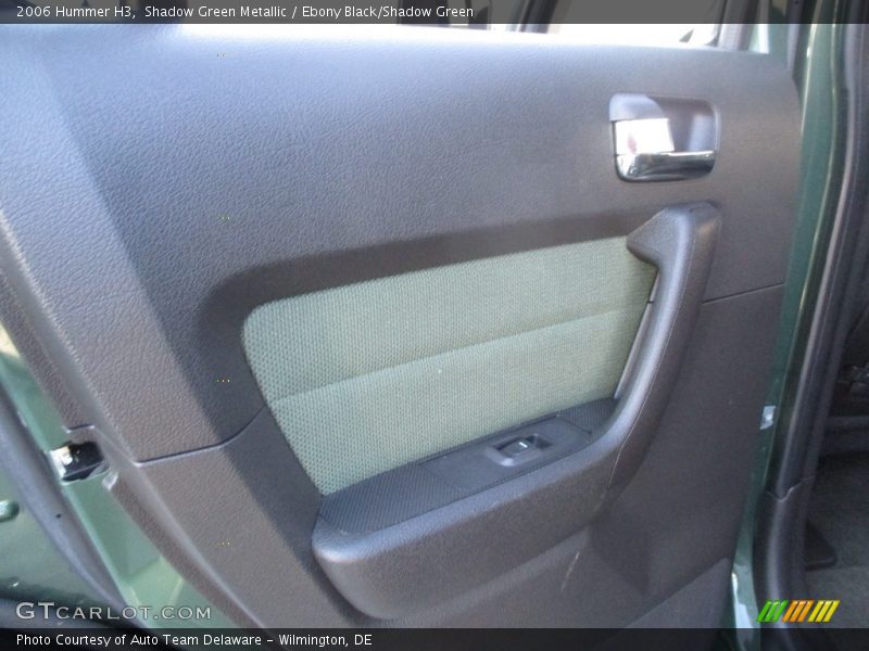 Shadow Green Metallic / Ebony Black/Shadow Green 2006 Hummer H3