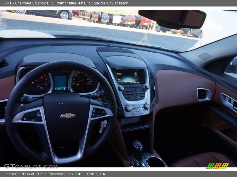 Patriot Blue Metallic / Saddle Up/Jet Black 2016 Chevrolet Equinox LTZ