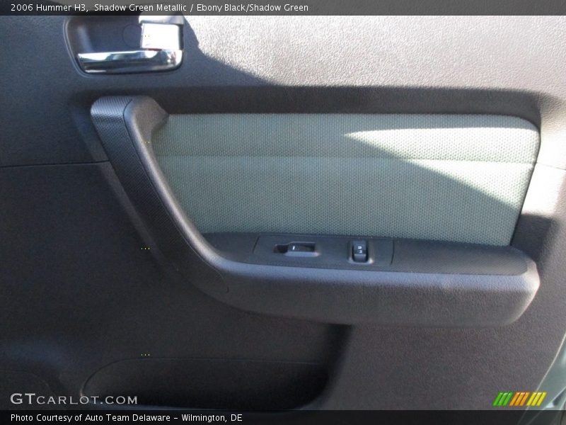 Shadow Green Metallic / Ebony Black/Shadow Green 2006 Hummer H3