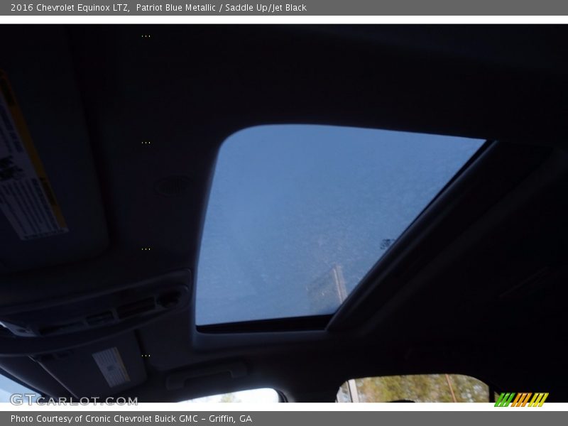 Patriot Blue Metallic / Saddle Up/Jet Black 2016 Chevrolet Equinox LTZ