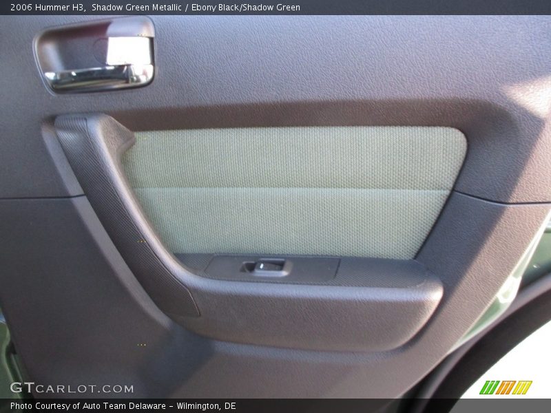 Shadow Green Metallic / Ebony Black/Shadow Green 2006 Hummer H3