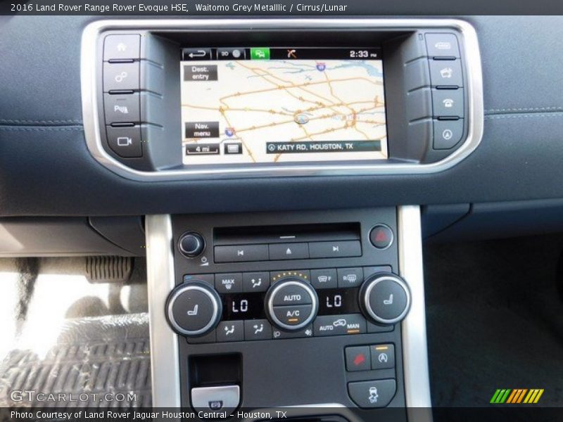 Waitomo Grey Metalllic / Cirrus/Lunar 2016 Land Rover Range Rover Evoque HSE