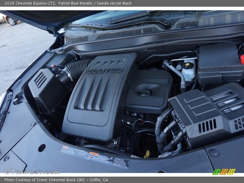 Patriot Blue Metallic / Saddle Up/Jet Black 2016 Chevrolet Equinox LTZ
