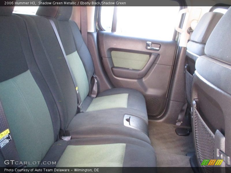 Shadow Green Metallic / Ebony Black/Shadow Green 2006 Hummer H3