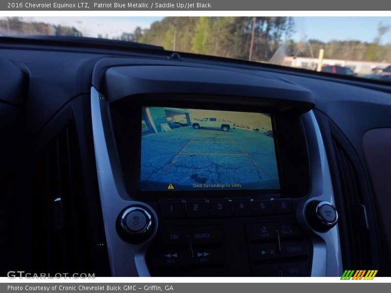 Patriot Blue Metallic / Saddle Up/Jet Black 2016 Chevrolet Equinox LTZ
