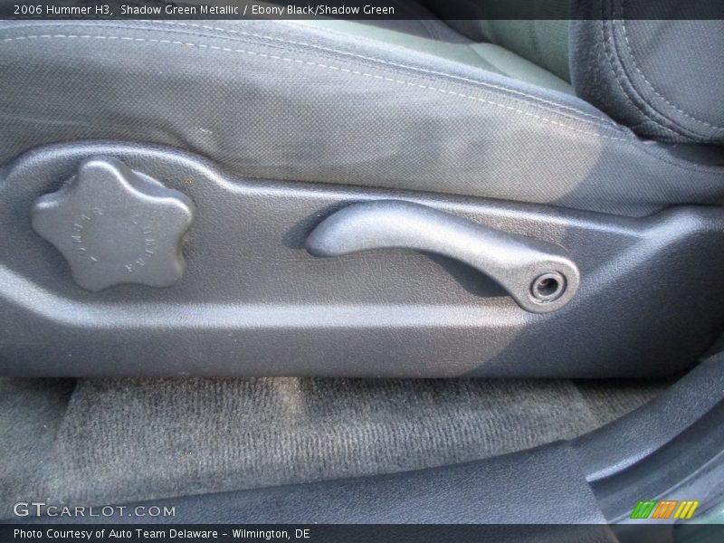 Shadow Green Metallic / Ebony Black/Shadow Green 2006 Hummer H3