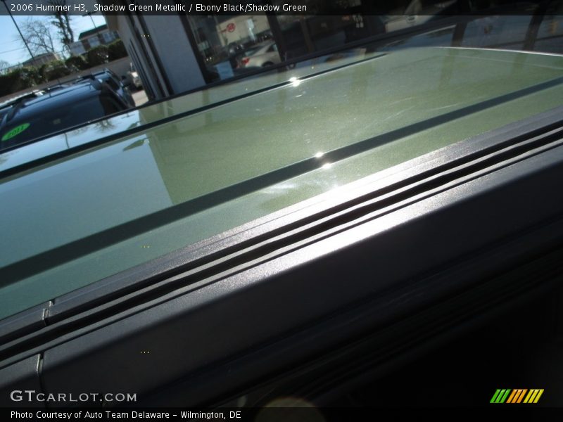 Shadow Green Metallic / Ebony Black/Shadow Green 2006 Hummer H3