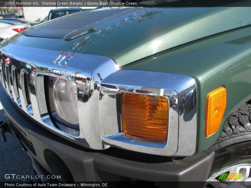 Shadow Green Metallic / Ebony Black/Shadow Green 2006 Hummer H3
