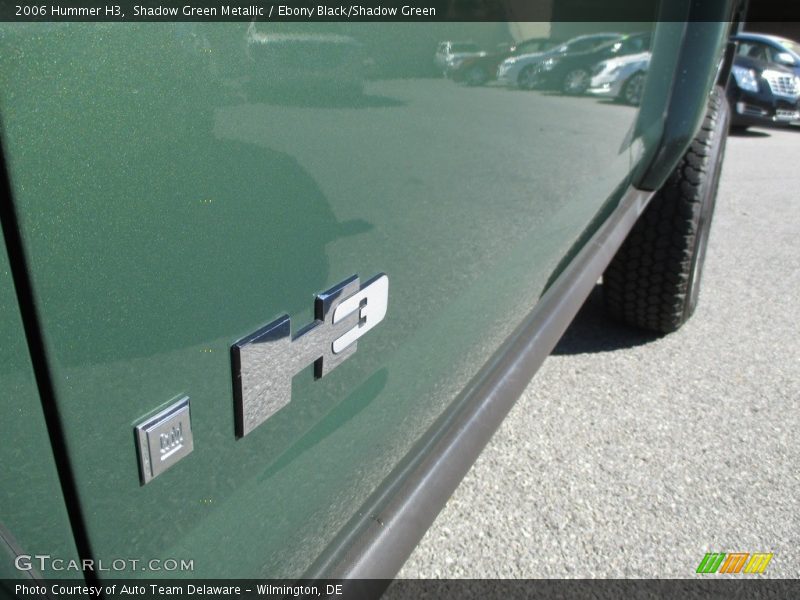 Shadow Green Metallic / Ebony Black/Shadow Green 2006 Hummer H3