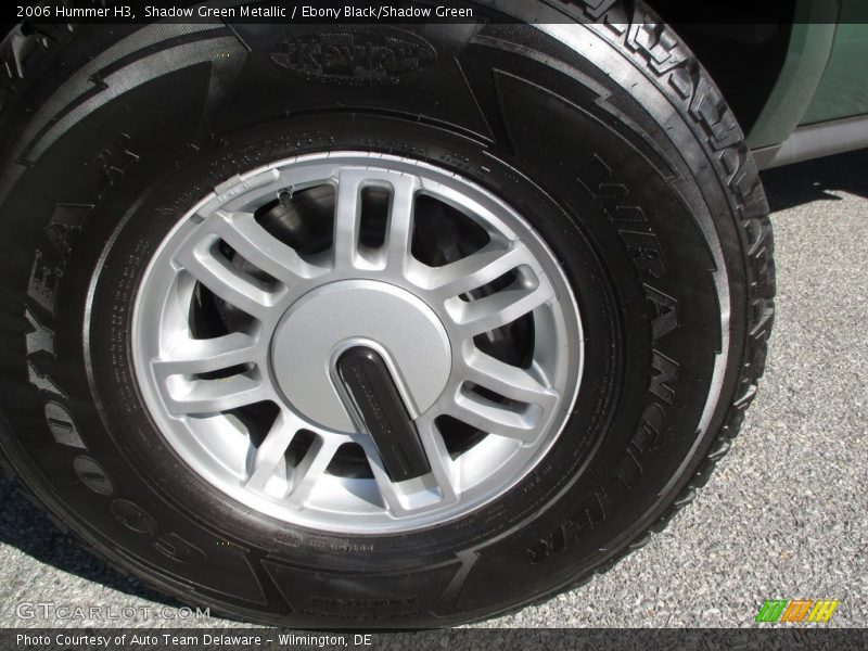 Shadow Green Metallic / Ebony Black/Shadow Green 2006 Hummer H3