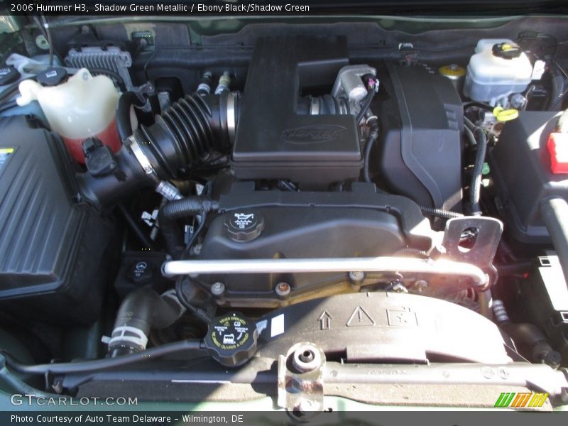 Shadow Green Metallic / Ebony Black/Shadow Green 2006 Hummer H3