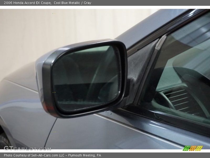 Cool Blue Metallic / Gray 2006 Honda Accord EX Coupe