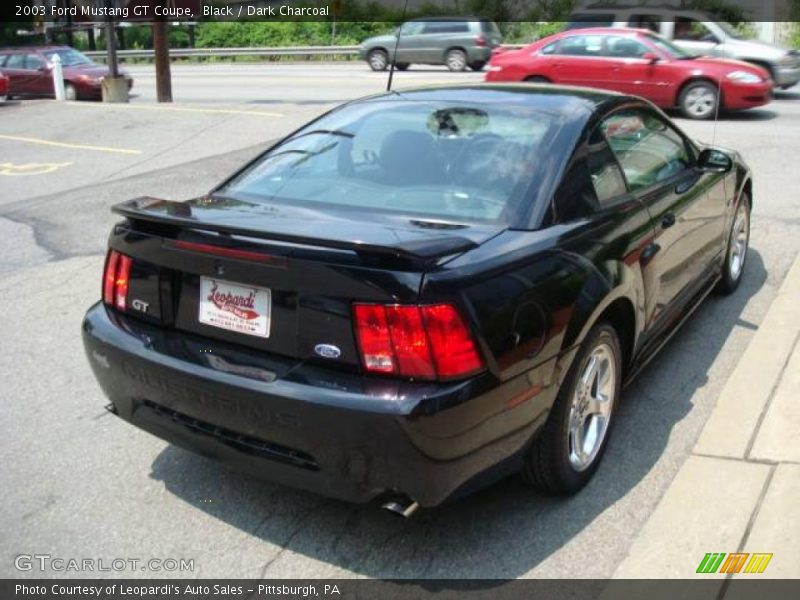 Black / Dark Charcoal 2003 Ford Mustang GT Coupe