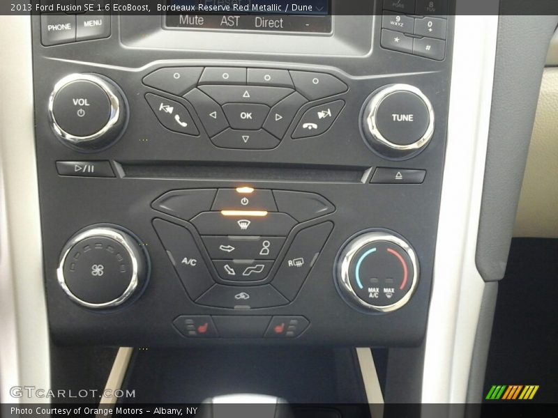 Bordeaux Reserve Red Metallic / Dune 2013 Ford Fusion SE 1.6 EcoBoost
