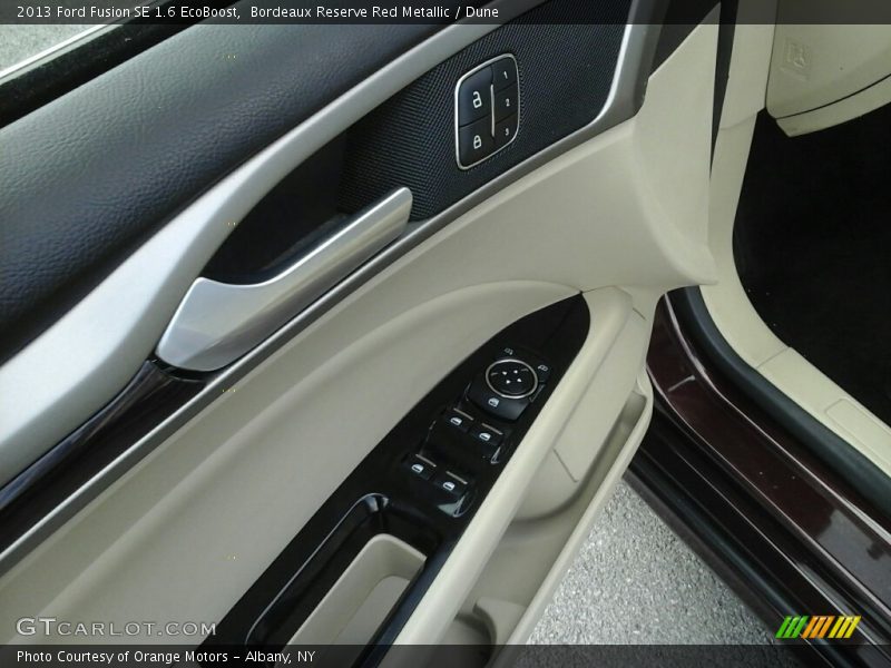 Bordeaux Reserve Red Metallic / Dune 2013 Ford Fusion SE 1.6 EcoBoost