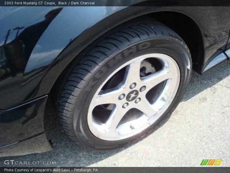 Black / Dark Charcoal 2003 Ford Mustang GT Coupe